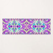 Tapis De Yoga W2 : Desighn. - Dye-Cravate (P) | (Devant (Horizontal))