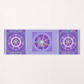 Tapis De Yoga W2 pourpre (Devant (Horizontal))