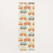 Tapis De Yoga wagons plats rétro (Dos)