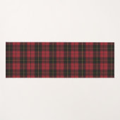 Tapis De Yoga Wallace Red Patiné Original Tartan écossais (Devant (Horizontal))