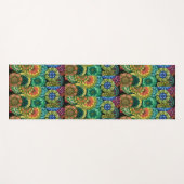 Tapis De Yoga Watercolor Rainbow (Devant (Horizontal))