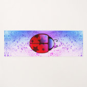 Tapis De Yoga Whimsical Ladybug Yoga Mat (Devant (Horizontal))