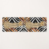 Tapis De Yoga Wild Cheetah (Devant (Horizontal))