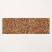 Tapis De Yoga William Morris Arcadia Floral Garden Flower Classi (Devant (Horizontal))