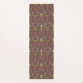 Tapis De Yoga William Morris, Honeysuckle, floral. (Devant)