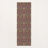 Tapis De Yoga William Morris, Honeysuckle, floral. (Dos)