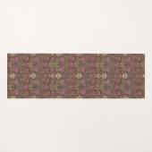 Tapis De Yoga William Morris, Honeysuckle, floral. (Devant (Horizontal))