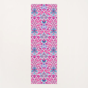 Tapis De Yoga William Morris Hyacinth Imprimer, rose Fuchsia