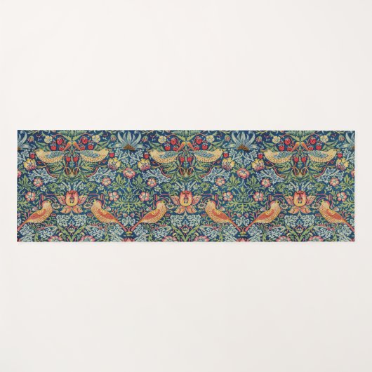 Tapis De Yoga William Morris - Thief aux fraises (Devant (Horizontal))