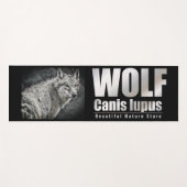 Tapis De Yoga WOLF [Extra Long Yoga Mat] (Devant (Horizontal))