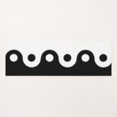 Tapis De Yoga Yin yang (Devant (Horizontal))