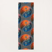 Tapis De Yoga Yin Yang Yoga Mat avec votre initiale (Dos)