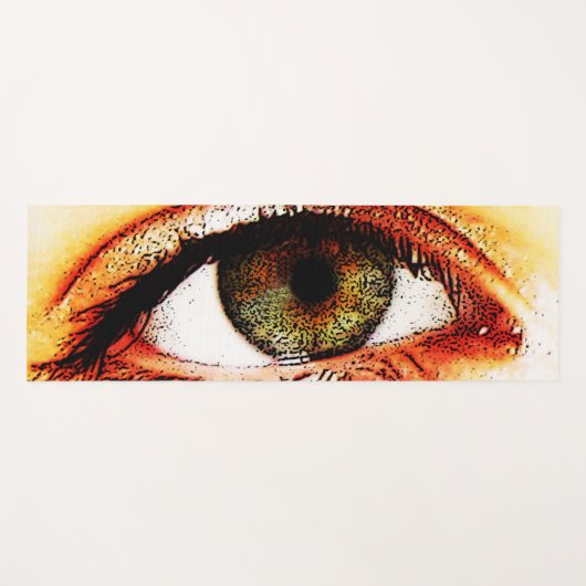 Tapis De Yoga ymcna oculaire (Devant (Horizontal))