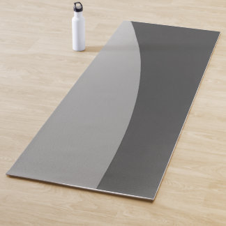 Tapis De Yoga Yoga Abstrait noir et blanc