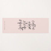 Tapis De Yoga yoga café répéter le sommeil (Devant (Horizontal))