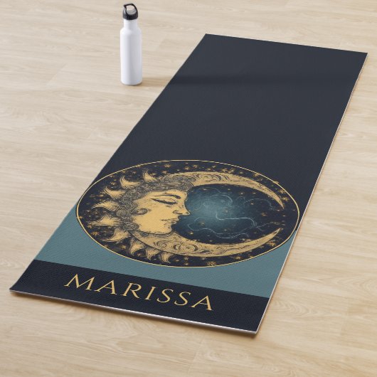 Tapis De Yoga Yoga Céleste Face Soleil (En situation)