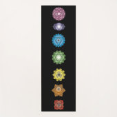 Tapis De Yoga Yoga Chakras sept (Devant)