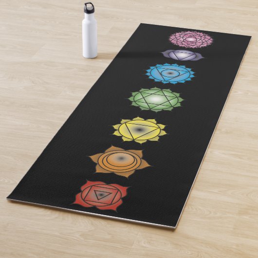Tapis De Yoga Yoga Chakras sept (En situation)