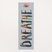 Tapis De Yoga Yoga Chat Breathe Yoga Mat (Devant)