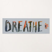 Tapis De Yoga Yoga Chat Breathe Yoga Mat (Devant (Horizontal))