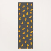 Tapis De Yoga Yoga Chats Grey (Dos)