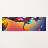 Tapis De Yoga Yoga de chat spirituel (Devant (Horizontal))