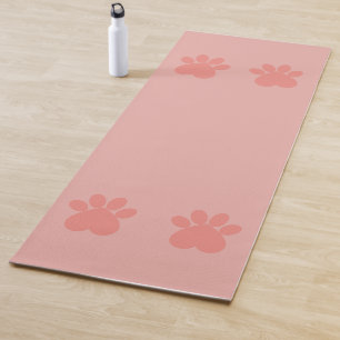 Tapis De Yoga Yoga de chien - Corail contaminé