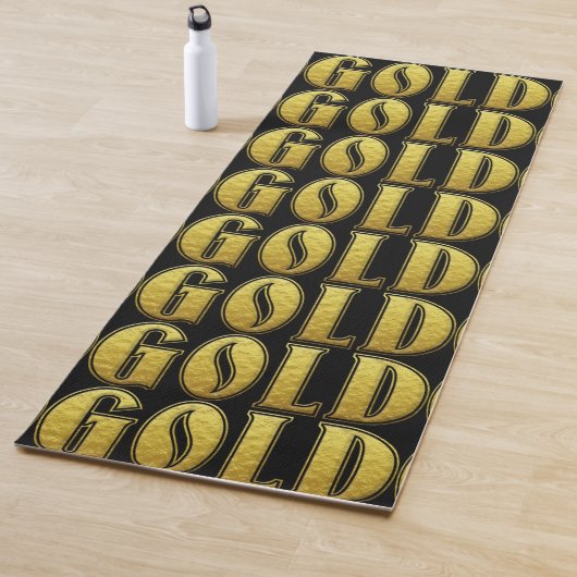 Tapis De Yoga Yoga d'or (En situation)