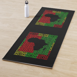 TAPIS DE YOGA YOGA ET MÉDITATION DE L'AFRIQUE