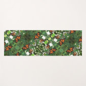 Tapis De Yoga Yoga Exercice Mat Monarch Papillons (Devant (Horizontal))