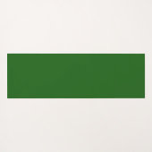 Tapis De Yoga Yoga Fleur Mandala Vert (Dos (Horizontal))