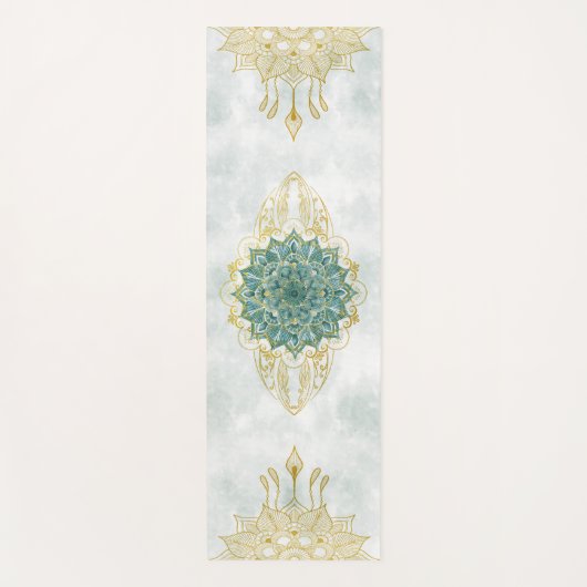 Tapis De Yoga Yoga Gold (Devant)