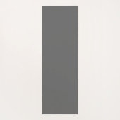 Tapis De Yoga Yoga gris minimaliste (Dos)
