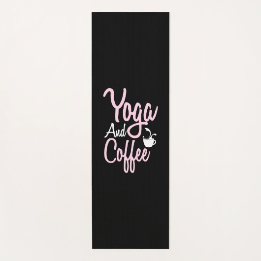 Tapis De Yoga Yoga Lover | Yoga Et Café (Devant)