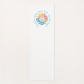 Tapis De Yoga Yoga Mantra Mandala Design Mat (Devant)