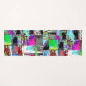 Tapis De Yoga Yoga Mat – Abstract Grid (Devant (Horizontal))