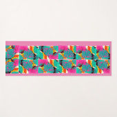 Tapis De Yoga Yoga Mat Abstrait (Devant (Horizontal))