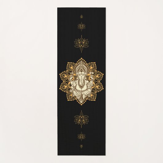 Tapis De Yoga Yoga Mat ASANA, YOGA, Ganesha (Devant)