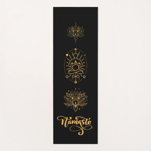 Tapis De Yoga Yoga Mat ASANA, YOGA, Serviette main Ganesha