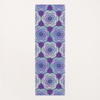 Tapis De Yoga Yoga Mat avec mandala aux tons bijoux