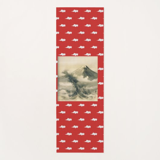 Tapis De Yoga Yoga Mat AVEC NUAGES ET MAT (Devant)