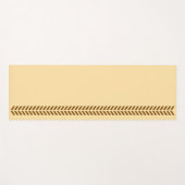 Tapis De Yoga Yoga Mat Brown et beige (Devant (Horizontal))