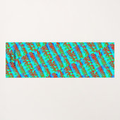 Tapis De Yoga Yoga Mat coloré (Dos (Horizontal))