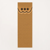 Tapis De Yoga Yoga Mat Coussin Top Design Caramel (Devant)