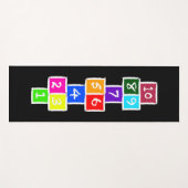 Tapis De Yoga Yoga Mat de Hopscotch (Devant (Horizontal))
