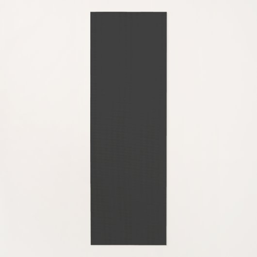 Tapis De Yoga Yoga Mat Deux Tons - Noir et Crème (Devant)