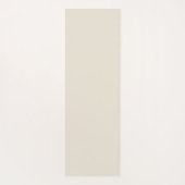 Tapis De Yoga Yoga Mat Deux Tons - Noir et Crème (Dos)