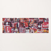 Tapis De Yoga Yoga Mat – Fragmented Pulse (Dos (Horizontal))