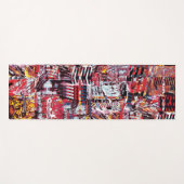 Tapis De Yoga Yoga Mat – Fragmented Pulse (Devant (Horizontal))