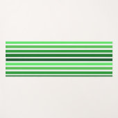 Tapis De Yoga Yoga Mat - Grandes vertes en cinq tons (Devant (Horizontal))